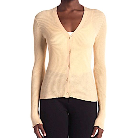 lettuce hem cardigan